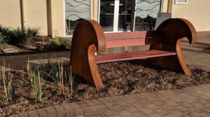 Seacliff Recreation Centre - new bench