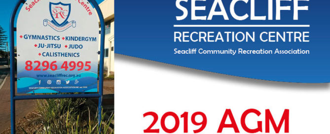 Seacliff Recreation Centre 2019 AGM