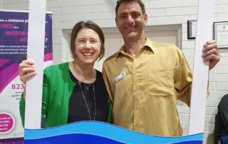 Seacliff Recreation Centre - Open Day - President and Vice President