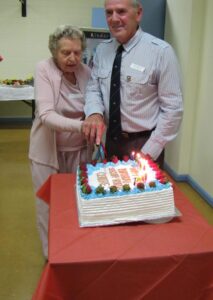 Terry Gregory at the centres 60th Birthday celebrations